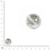Image de Perle en cristal de roche à facettes - Ø 12 mm