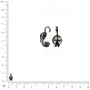 Image de Cache noeud Ø 5 mm - Black nickel - lot de 10