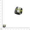Image de Perle métal façon Pandora pour bracelet/collier maille serpent Cube croix de malte L. 10 mm - Argenté vieilli