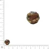 Image de Perle pastilles dorées Ø 11 mm - Beige