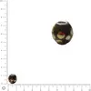 Image de Perle pastilles dorées Ø 11 mm - Chocolat