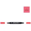 Image de Marqueur à base d'alcool - double-pointe - Vivid Red 004