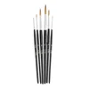 Image de Lot de 6 pinceaux ronds en martre