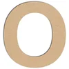 Image de Lettre en bois médium - O majuscule - 8 cm