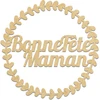 Image de Couronne Bonne fête Maman 5 x 5 cm