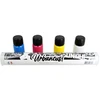 Image de Peinture Custom Cuir Kit 4 flacons Primaires + Blanc