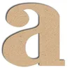 Image de Lettre en bois médium - A minuscule - 9 cm