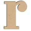 Image de Lettre en bois médium - R minuscule - 9 cm