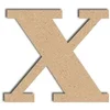 Image de Lettre en bois médium - X minuscule - 9 cm