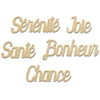 Image de Lot de 5 mots Voeux