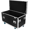 Image de Power flights FT LXX MK2 - Noir - Flight case utilitaire multi-usages - Roues et coupelles - Fermetures papillon - Coins mÃ©tal - Structure multiplis