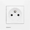 Image de Prise 2P+T Delta Viva Siemens Blanc