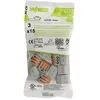 Image de WAGO - Sachet de 15 bornes de connexion automatique 3 entrÃ©es S222