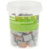 Image de WAGO - Pot de 50 bornes de connexion automatique S222 2,3 et 5 entrÃ©es