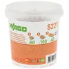 Image de WAGO - Seau de 200 bornes de connexion automatique S221 2,3 et 5 entrÃ©es