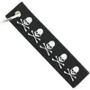 Image de Porte clé Clj Charles Le Jeune  Porte-clés 5 TETES DE MORT - BIKER - PIRATE - SKULL P26902610