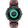 Image de Montre ConnectÃ©e VÃ©ga Ãtanche pour Enfant avec Appels et Capteur Cardiaque Noir / Rouge