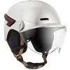 Image de Casque Vélo Casr Casque Velo / Trottinette Led Glow Creme L Transparent