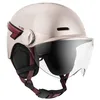 Image de Casque VÃ©lo Casr Glow Avec Led Et Visiere Rose M