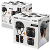 Image de Casque VÃ©lo Casr Pack Avec Kit De Protection Pour Enfants Classic Helmet Noir
