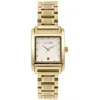 Image de Montre Analogique Rectangulaire Bracelet MÃ©tal Index Strass Margot - Rose