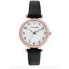 Image de Montre Trendy Kiss Femme Romy Acier DorÃ© Rose Cuir Noir Trg10134-01
