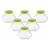 Image de XF102000. POT + BOUCHON YAOURTIERE X 6 SEB