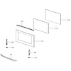 Image de VITRE DE PORTE EXTERIEURE REP 1-2 POUR FOUR SAMSUNG - DG94-00436D