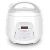 Image de Kitchencook - Cuiseur Ã  Riz 2.2l - Panier Vapeur IntÃ©grÃ© - 400w - 4 Menus De Cuisson Automatique - DÃ©part DiffÃ©rÃ© - Blanc