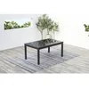 Image de Table De Jardin Et 6 Chaises En Aluminium Gris Ravenne