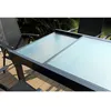 Image de Brescia 10 : Ensemble De Jardin En Aluminium Table Extensible + 10 Fauteuils En TextilÃ¨ne