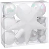 Image de Kit de dÃ©corations pour sapin de noÃ«l - 18 PiÃ¨ces - Blanc