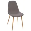 Image de Chaise design scandinave Roka - Gris foncÃ©