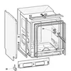 Image de Ensemble rÃ©glage pied gauche repÃ¨re 20 Lave-vaisselle (C00054981 482000074889 WHIRLPOOL BAUKNECHT IGNIS ARISTON HOTPOINT INDESIT)