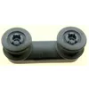 Image de Groipe Support + Roues Guides Gris Pour Lave Vaisselle Smeg