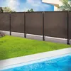 Image de Brise Vue RenforcÃ© 1,8 X 10 M Taupe 220 Gr/MÂ² Luxe Pro