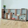Image de EtagÃ¨re A Double Position Tania Bois Imitation Hetre L 161 Cm