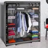 Image de Armoire De Rangement New York Dressing Penderie Xxl Tissu