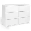 Image de Commode 6 Tiroirs Tomi Bois Blanc