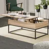 Image de Table Basse Plateau Relevable Detroit Design Industriel