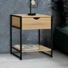Image de Lot De 2 Tables De Chevet Detroit Design Industriel