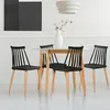 Image de Lot De 4 Chaises Lily Noires Pour Salle Ã Manger