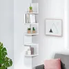 Image de EtagÃ¨re murale d'angle ISA 5 niveaux blanche