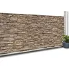 Image de Brise Vue Occultant 1,2 X 10 M Motif Pierre 160 Gr/MÂ²