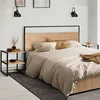 Image de Lot De 2 Tables De Chevet Detroit Table D'appoint Design Industriel