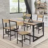 Image de Lot De 4 Chaises De Cuisine Detroit Design Industriel