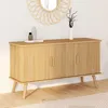 Image de Buffet 110 Cm Juliette Effet Lattes 3 Portes