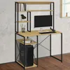 Image de Bureau Avec ÃtagÃ¨res De Rangement Detroit Design Industriel