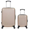 Image de HERO - Lot de 2 - Valise weekend et valise cabine XXS CARPATES