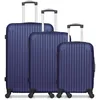 Image de HERO - Lot de 3 - Valise grand format, valise weekend et valise cabine CARPATES